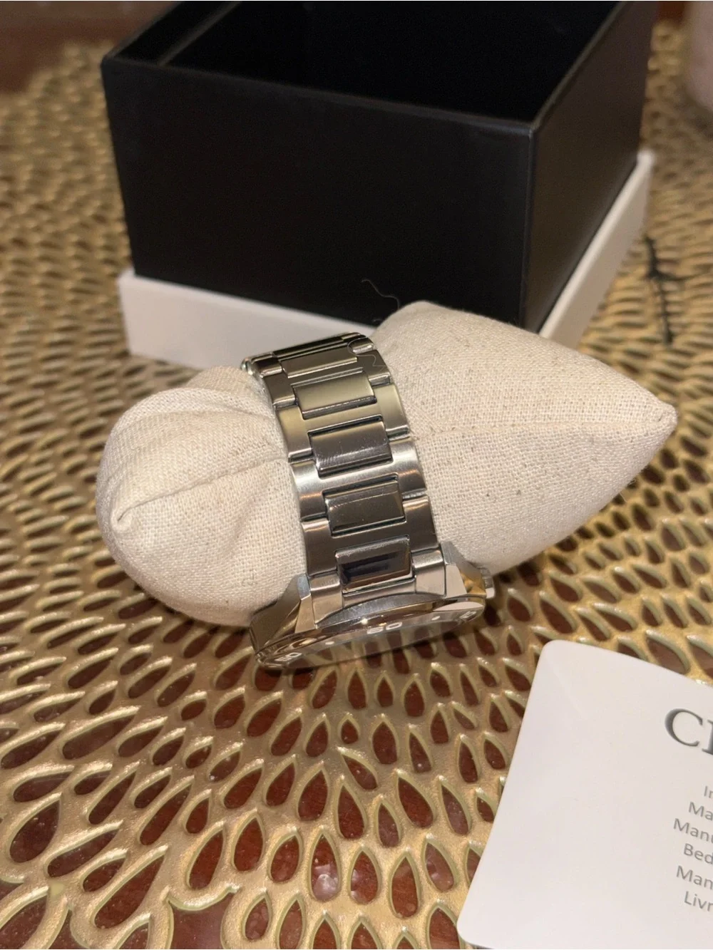 Citizen Men’s Silver Watch with Light Blue Dial